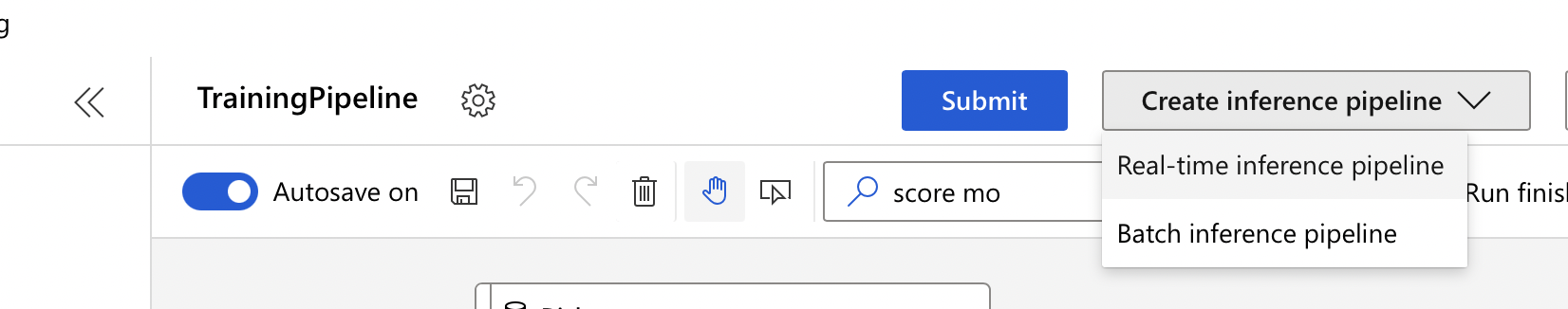 pipeline | azureML