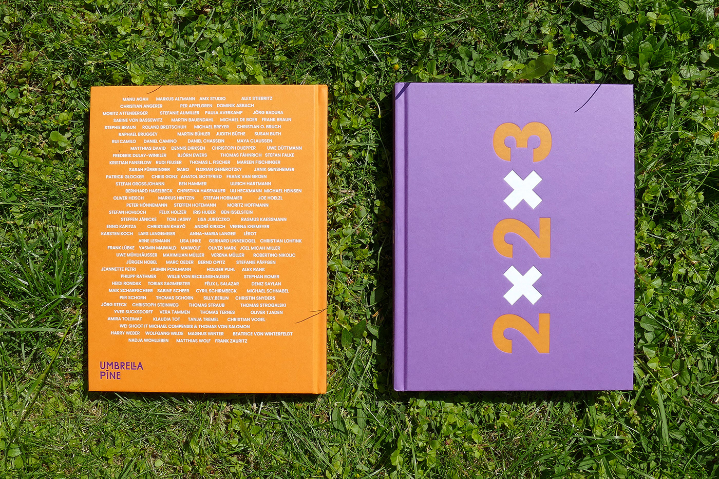 editorial design BLICKFANG – Deutschlands beste Fotograf:innen 2023 / Cover front + back